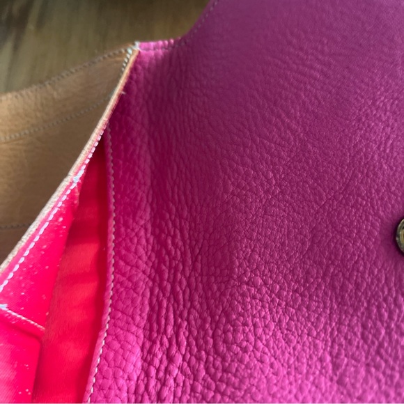 Roots pink leather wallet - Picture 6 of 7